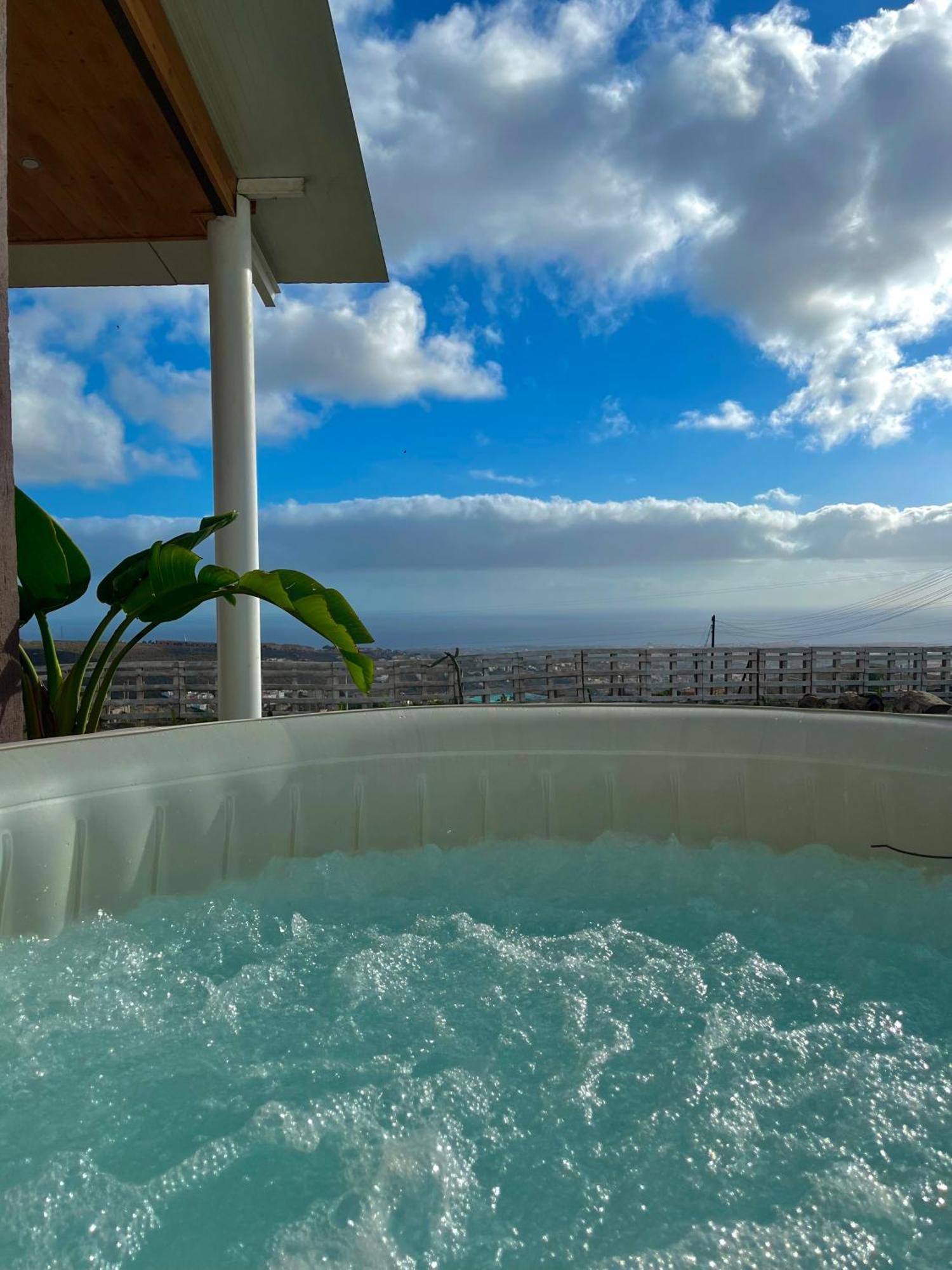 Villa Con Espectaculares Vistas Balcon de Telde Exterior photo